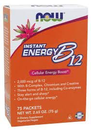 NOW Foods B 12 Instant Energy