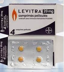 Levitra 20mg 4 Film Coated Tablets