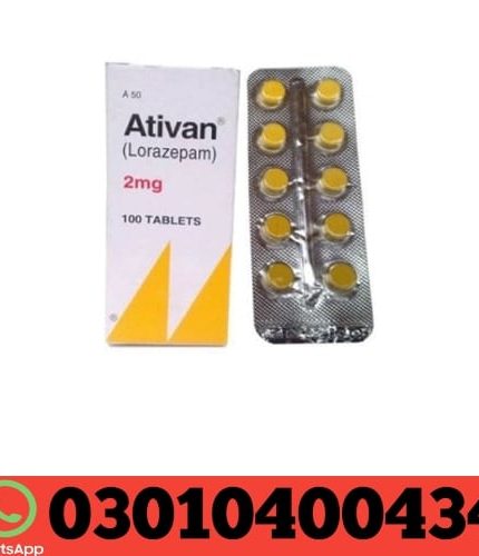 Ativan (Lorazepam) Tablet In Pakistan