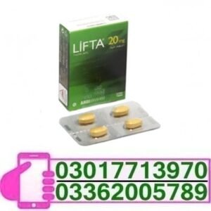 Lifta 20 Mg Tadalafil Film Tablets in Pakistan