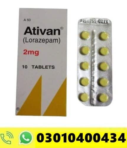 Ativan (Lorazepam) Tablet In Pakistan